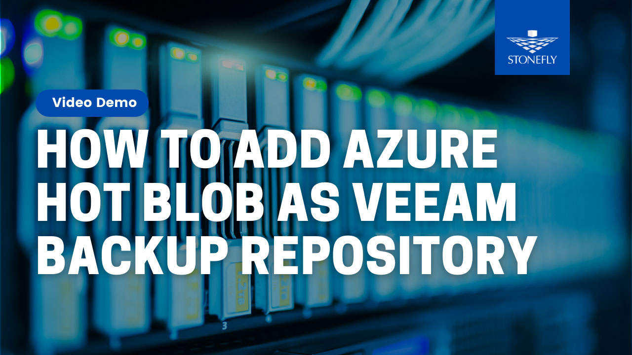 How to Add Azure Bot Blob as Veeam Backup Repository