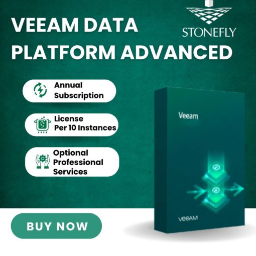 Veeam Data Platform Advanced (Veeam Backup & Replication + Veeam ONE), Annual Subscription, Per 10-Instance Universal License Pack - *USA Customers Only*
