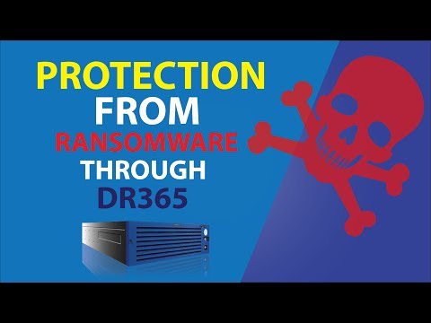 Stop ransomware through DR365