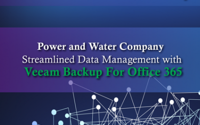 Power and Water Company Streamlined Data Management with Veeam Backup For Office 365