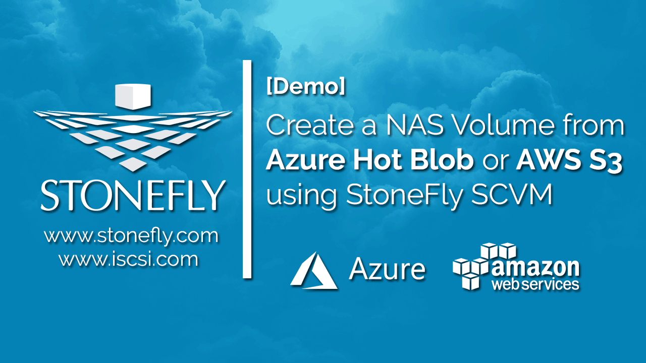 How to Create a NAS Volume in Azure Hot Blob