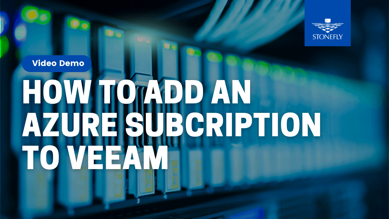 How to Add an Azure Subscription to Veeam