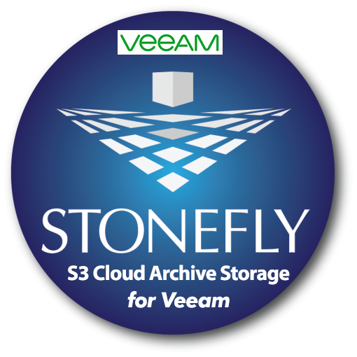 StoneFly S3 Cloud Archive Storage Subscription for Veeam, $120 per TB per Year