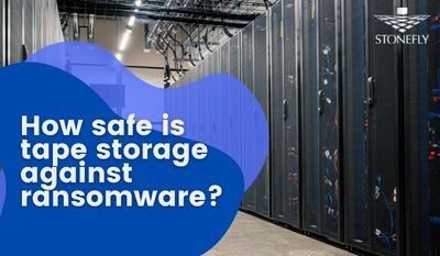 How safe is tape storage against ransomware