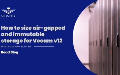 How to Size Air-gapped and Immutable Storage for Veeam v12