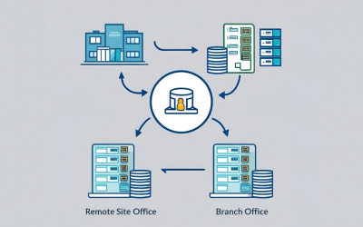 Agentless Remote Site and Branch Office Backup and Management with Secure Connect Fabric