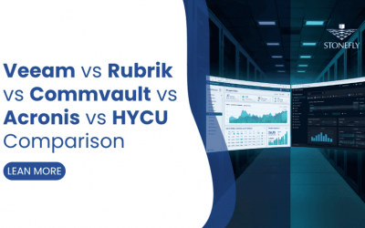 Veeam vs Rubrik vs Commvault vs Acronis vs HYCU Comparison