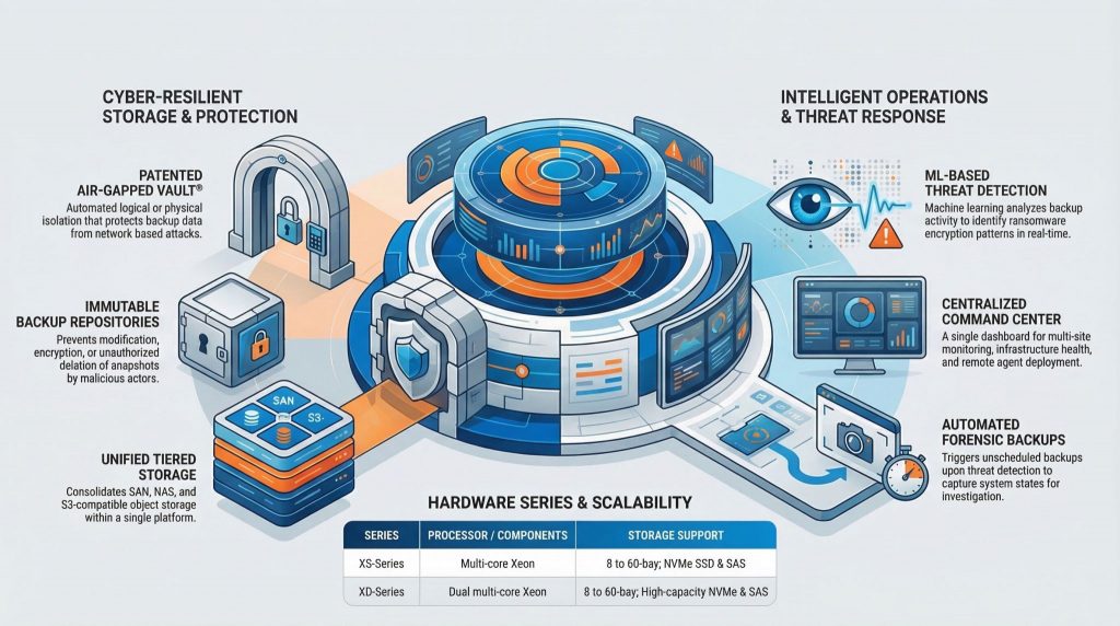 Veeam Ready Backup and DR Appliance with Threat Detection (DR365VS)