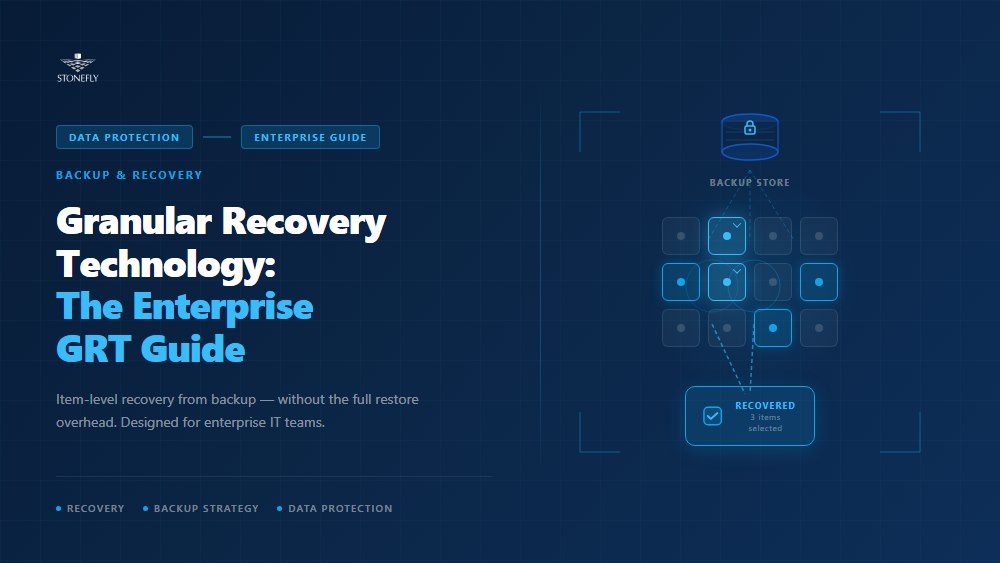 Granular Recovery Technology The Enterprise GRT Guide