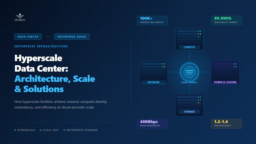 Hyperscale Data Center Architecture, Scale, and Solutions