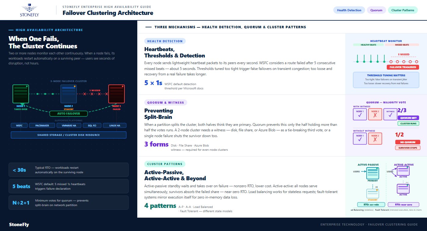 What Is Failover Clustering and How a Server Failover Cluster Works