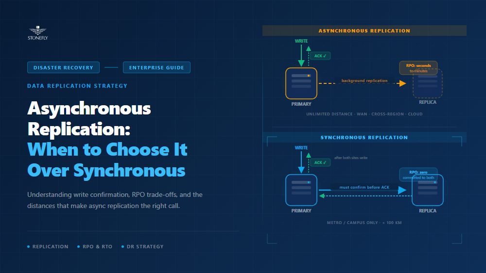 Asynchronous Replication: When to Choose It Over Synchronous