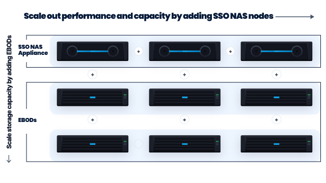 Super Scale Out Network Attached Storage (NAS) Appliances