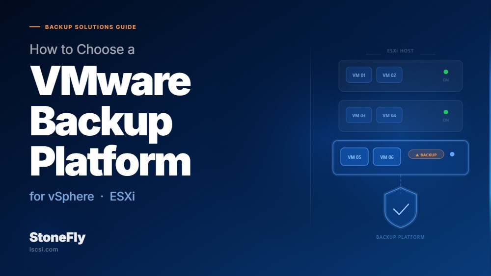 How to Choose a VMware Backup Platform for vSphere/ESXi